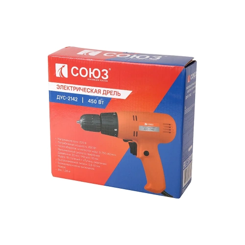 Электрическая дрель-шуруповерт Союз ДУС-2142 фото 9 Электрическая дрель-шуруповерт Союз ДУС-2142 фото 9