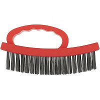 Щетка зачистная Matrix 74818 4-х рядная с пластиковой с рукояткой