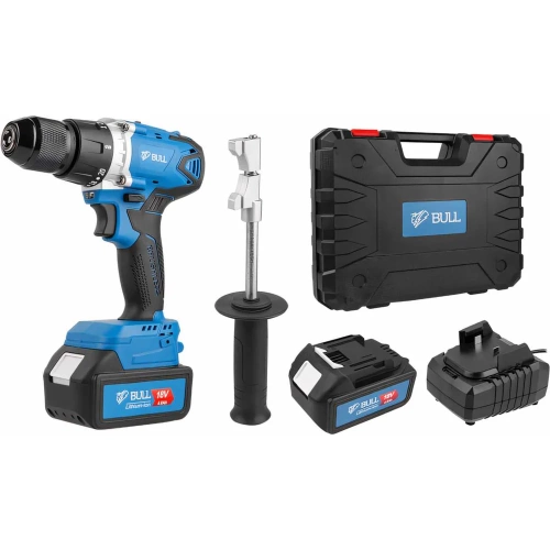 Аккумуляторная дрель-шуруповерт BULL SR 1802 04040329