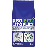 Клей для плитки Litokol Litoflex K80 Eco 5 кг