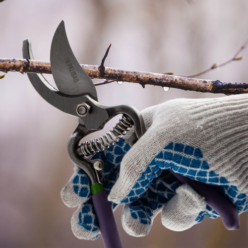 Секатор прямого реза 200 мм, обрезиненные рукоятки, Palisad фото 13