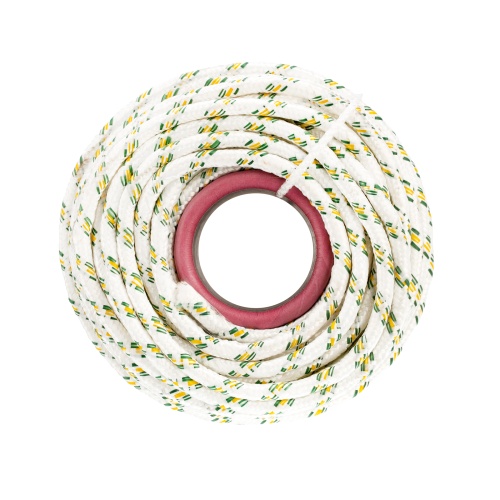 Фал плетеный капроновый с сердечником, 8 мм, L 100 м, 16-прядный, Сибртех фото 4