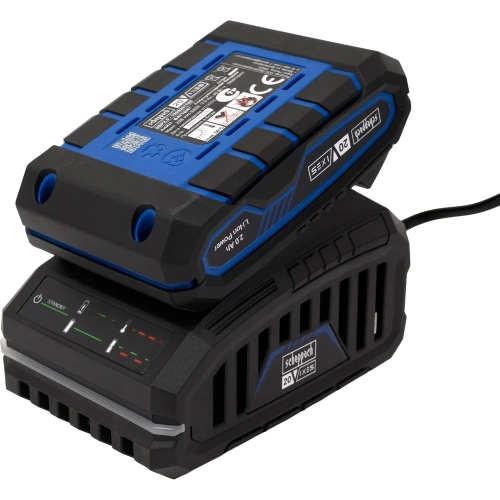 Набор аккумулятор 2 А·ч и зарядное устройство 2,4 А SBSK2.0 Scheppach 7909201720 фото 5 Набор аккумулятор 2 А·ч и зарядное устройство 2,4 А SBSK2.0 Scheppach 7909201720 фото 5