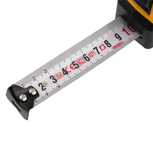 Рулетка 10м х 25мм, двухкомп. корпус, кнопка-пауза Denzel фото 7