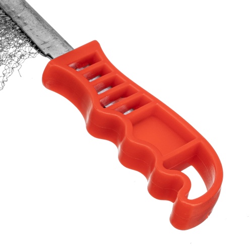 Щетка металлическая фосфатированная, пластиковая ручка Matrix фото 5