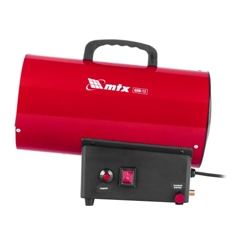 Газовая тепловая пушка GHB-15, 15 кВт, 320 м3/ч, пропан-бутан MTX фото 3