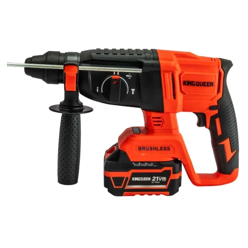 Набор KINGQUEEN 4 пред, 2 АКБ, УШМ 125мм, Гайковерт 500Нм, Шуруповерт 50Нм, Перфоратор KQ-TS411 фото 4 Набор KINGQUEEN 4 пред, 2 АКБ, УШМ 125мм, Гайковерт 500Нм, Шуруповерт 50Нм, Перфоратор KQ-TS411 фото 4