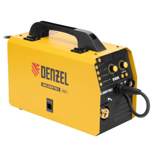 Аппарат инвертор. полуавтомат. cварки IMIG-200SP Pulse, 200 А, ПВ 60%, катушка 5 кг// Denzel фото 2