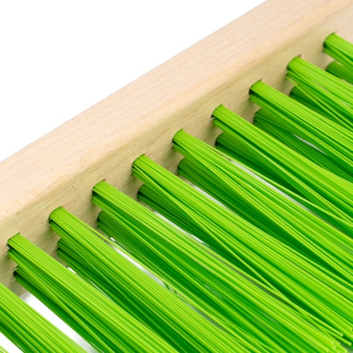 Щетка-сметка двухрядная, 280 мм, деревянная ручка Сибртех фото 6