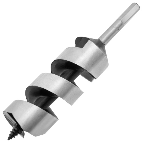 Сверло по дереву шнековое, 52 х 230 мм, шестигранный хвостовик Matrix Сверло по дереву шнековое, 52 х 230 мм, шестигранный хвостовик Matrix