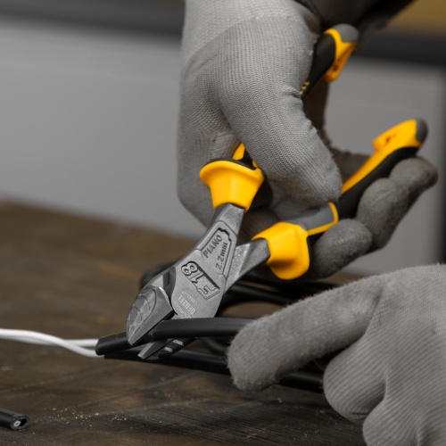 Бокорезы усиленные 180 мм, трехкомпонентные рукоятки Denzel фото 9 Бокорезы усиленные 180 мм, трехкомпонентные рукоятки Denzel фото 9