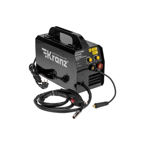 Полуавтоматический инверторный сварочный аппарат KRANZ MIG-160 11-0926 Полуавтоматический инверторный сварочный аппарат KRANZ MIG-160 11-0926
