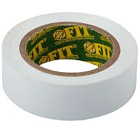Изолента ПВХ Fit 11009 белая 19х0,13 мм 10 м
