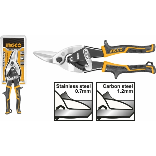 Ножницы по металлу - левые INGCO 250 мм HTSN0110L фото 3