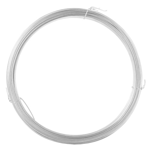 Проволока стальная 50 м, оцинкованная, термообработанная 1 мм Сибртех фото 2