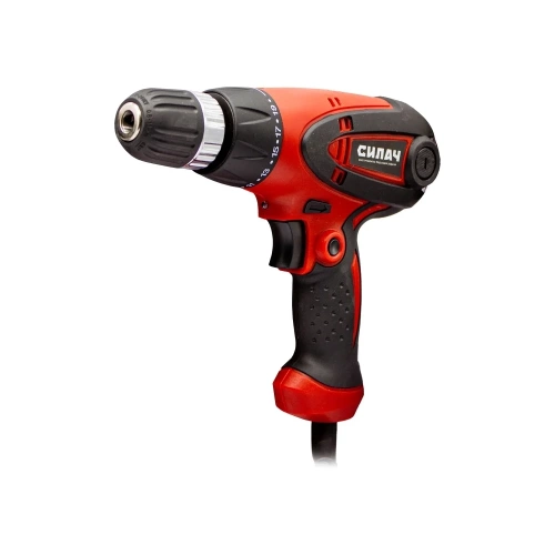 Дрель электрическая шуруповерт СИЛАЧ ДЭШ-10.300 (300Вт, пат-10мм, 18Hm, 1 скор, 0-750об/мин) (1/10) 024103