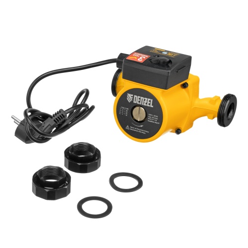 Циркуляционный насос CP25-4, напор 4 м, 50 л/мин, 1 м кабель, монт. длина 180 мм Denzel фото 11