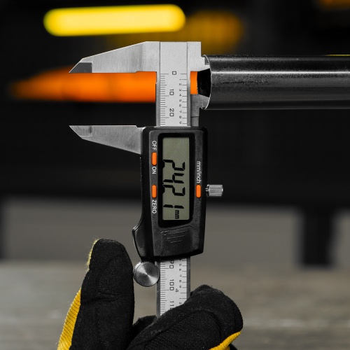 Штангенциркуль, 150 мм, электронный, с глубиномером Denzel фото 14