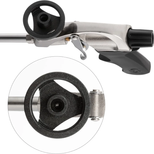 Пистолет для монтажной пены с тефлоновым покрытием держателя баллона INTERTOOL 4 нас PT-0604 фото 5