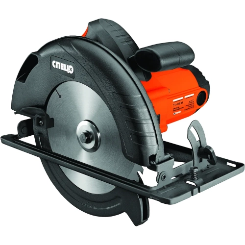 Циркулярная пила Спец БЦП-1400 220 В/50 Гц, 1500 Вт, 190 мм, стальная опора, цв. коробка СПЕЦ-4056