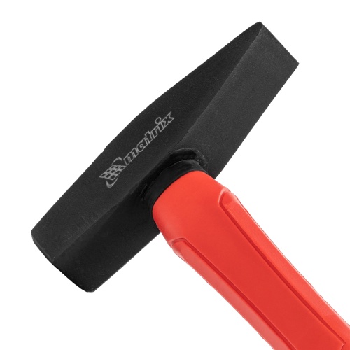 Молоток слесарный optimal, 500 г, фибергласовая обрезиненная рукоятка, квадратный боек Matrix фото 3 Молоток слесарный optimal, 500 г, фибергласовая обрезиненная рукоятка, квадратный боек Matrix фото 3