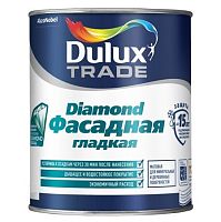 Краска фасадная Dulux база BС гладкая матовая 0,9 л