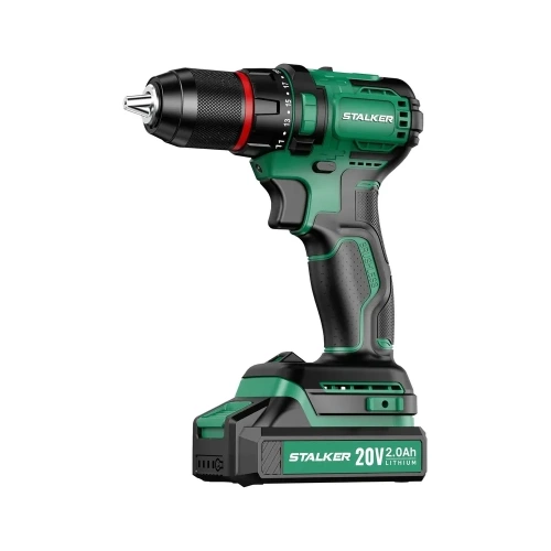 Бесщеточная аккумуляторная дрель-шуруповерт ALTECO STALKER D20 Li BL 69834