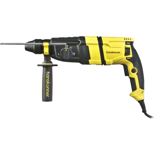 Перфоратор Hanskonner 1100Вт, 30мм, 3.3Дж, 0-5100уд/мин, 3 реж, 4м кабель,ВИБРОЗАЩИТА HRH1130AVS фото 9