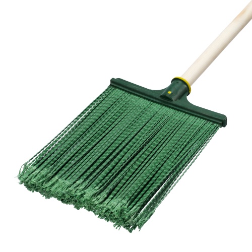 Метла полипропиленовая, 270 х 260 х 1490 мм, плоская распушенная, деревянный черенок, Сибртех фото 3 Метла полипропиленовая, 270 х 260 х 1490 мм, плоская распушенная, деревянный черенок, Сибртех фото 3