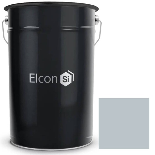 Эмаль термостойкая Elcon Max Therm 700 градусов серебристая 25 кг