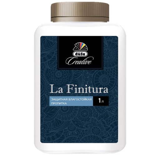 Пропитка защитная Dufa Creative La finitura влагостойкая матовая 1 л