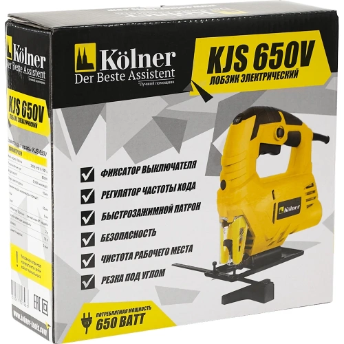 Электрический лобзик Kolner KJS 650V 650 Вт, 0-3000 ход/мин 8031200186 фото 9