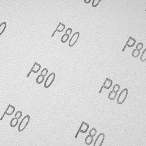 Шлифлист на тканевой основе, P 80, 230 х 280 мм, 10 шт, влагостойкий Сибртех фото 5