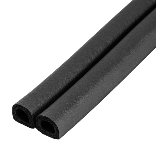 Уплотнитель резиновый, 12 м, профиль "D", черный Сибртех фото 4 Уплотнитель резиновый, 12 м, профиль "D", черный Сибртех фото 4