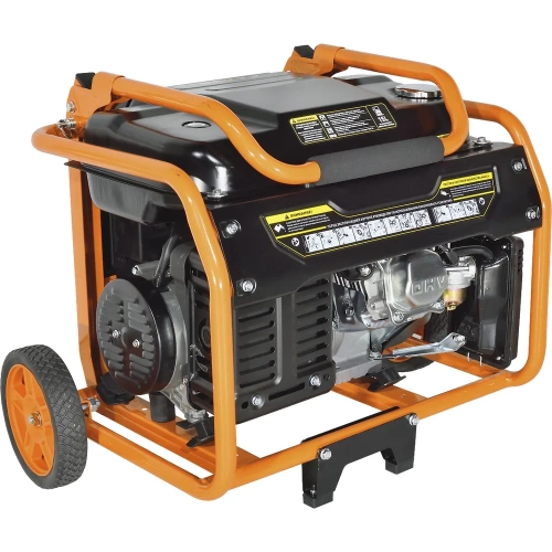 Генератор CARVER PPG- 3600АM бензин LT-168F-1, 2,5/2,8 кВт, 220В, бак 15 л, колеса 01.020.00026 фото 3