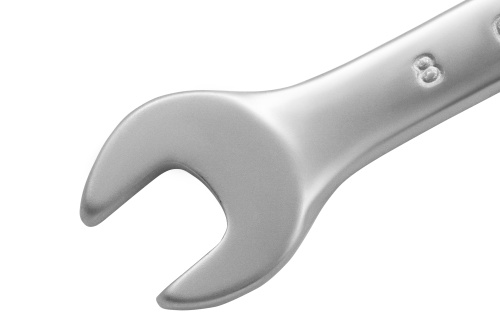 Ключ комбинированный, 8 мм, CrV, матовый хром Matrix фото 2