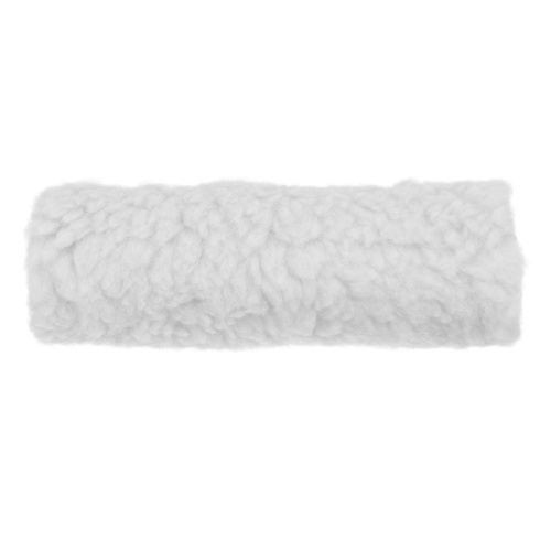 Валик сменный с натуральным мехом, 200 мм, ворс 12 мм, D 48 мм, D ручки 6 мм, Сибртех фото 2