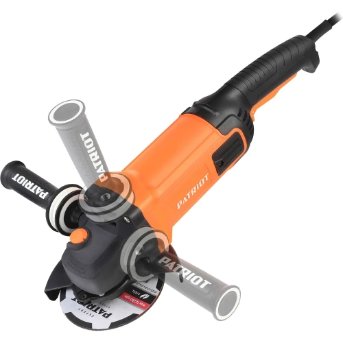 Углошлифовальная машина (УШМ) PATRIOT AG 150 тонкий корпус, пылезащищенная, диск 150 мм 110301155 фото 10 Углошлифовальная машина (УШМ) PATRIOT AG 150 тонкий корпус, пылезащищенная, диск 150 мм 110301155 фото 10