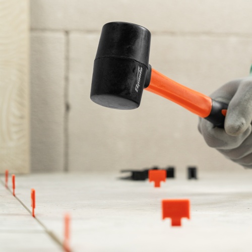 Киянка резиновая, 225 г, черная резина, фибергласовая рукоятка Sparta фото 8 Киянка резиновая, 225 г, черная резина, фибергласовая рукоятка Sparta фото 8