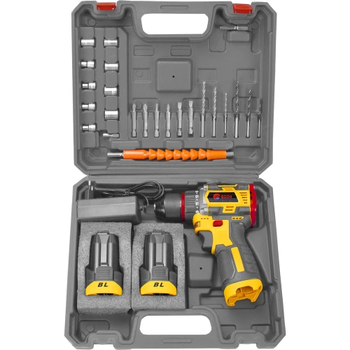 Аккумуляторная дрель EDON AD-16BL набор 24891 фото 4