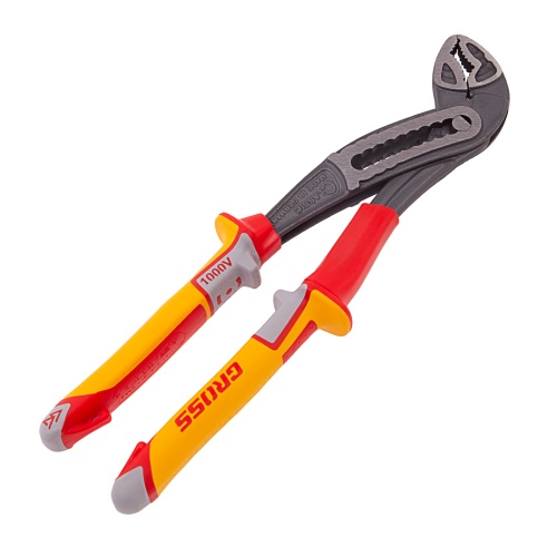 Клещи переставные, диэлектрические рукоятки до 1000 В, 240 мм Gross фото 4