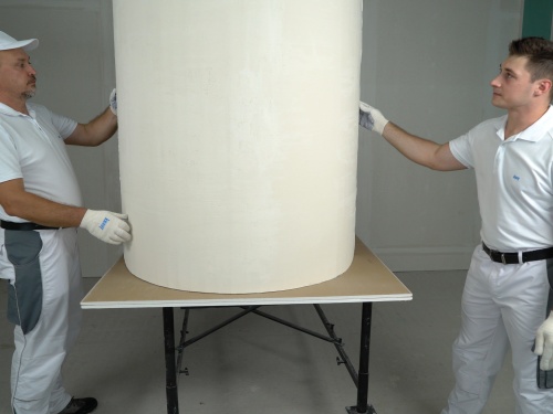 Гипсокартон ГКЛА Knauf ГСП-А УК арочный 2500х1200х6,5 мм фото 10