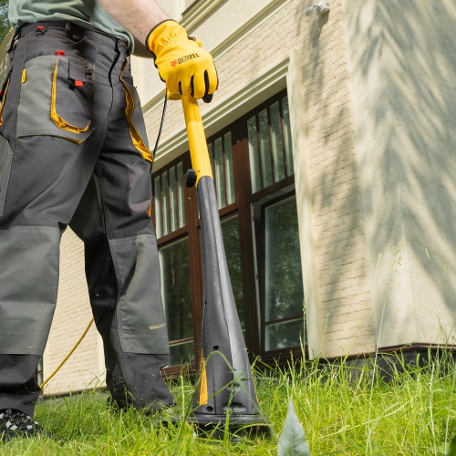 Триммер электрический TE-350, 350 Вт, 260 мм, катушка полуавтомат Denzel фото 26