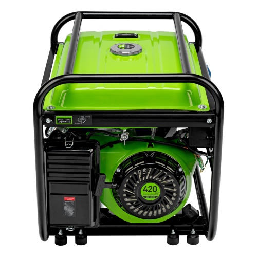 Генератор бензиновый БС-6500, 5.5 кВт, 230В, четырехтактный, 25 л, ручной стартер Сибртех фото 6