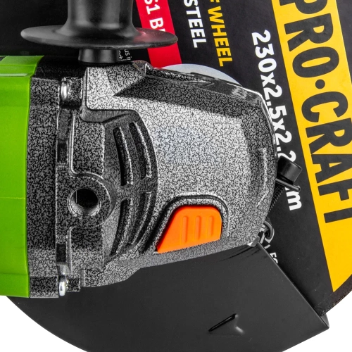 Углошлифовальная машина болгарка PROCRAFT УШМ сетевая, 230 мм PW2550 фото 6 Углошлифовальная машина болгарка PROCRAFT УШМ сетевая, 230 мм PW2550 фото 6