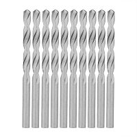 Сверло по металлу, 6.5 мм, полированное, HSS, 10 шт, цилиндрический хвостовик Matrix