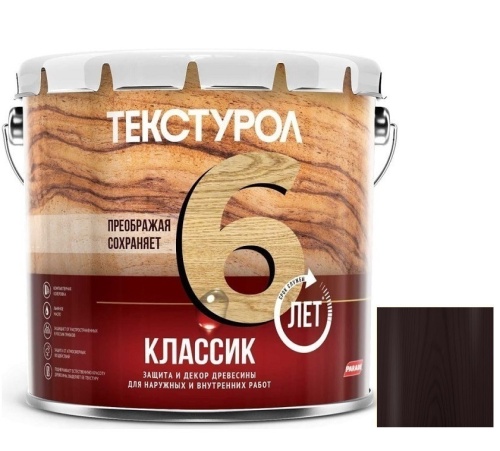 Средство для защиты древесины Текстурол Классик Орех Гварнери 3 л