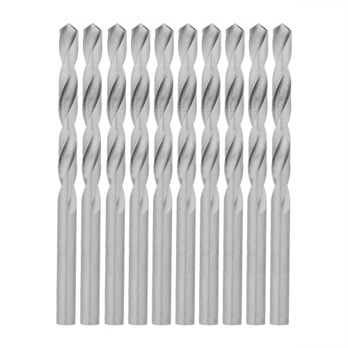 Сверло по металлу, 6.5 мм, полированное, HSS, 10 шт, цилиндрический хвостовик Matrix