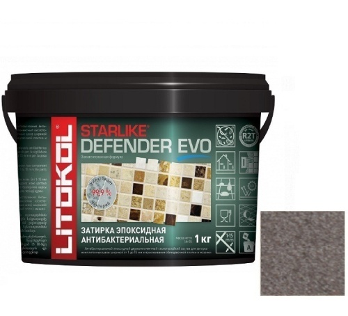 Затирка эпоксидная для швов Litokol Starlike Defender Evo S.230 Cacao 1 кг