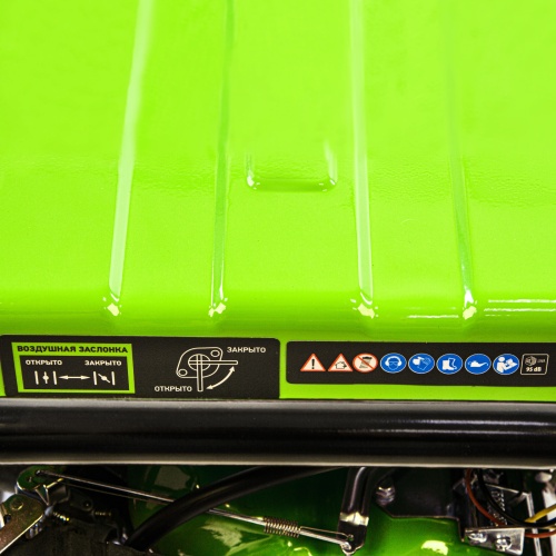 Генератор бензиновый БС-1200, 1 кВт, 230 В, четырехтактный, 5.5 л, ручной стартер Сибртех фото 15